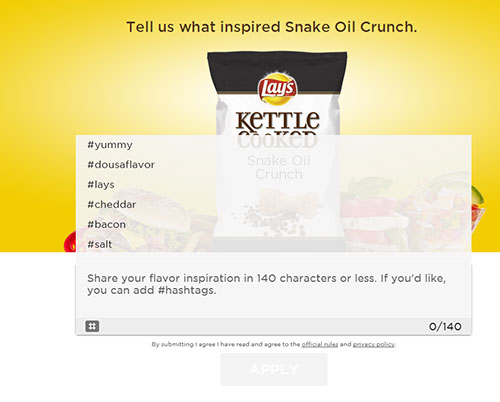 lays viral marketing tweet hashtag