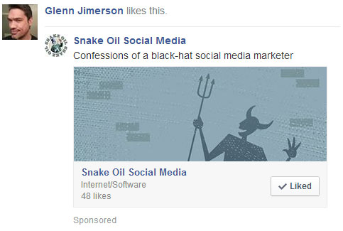 facebook ads experiment ad #!