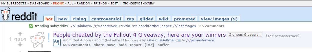 corsair front page of reddit